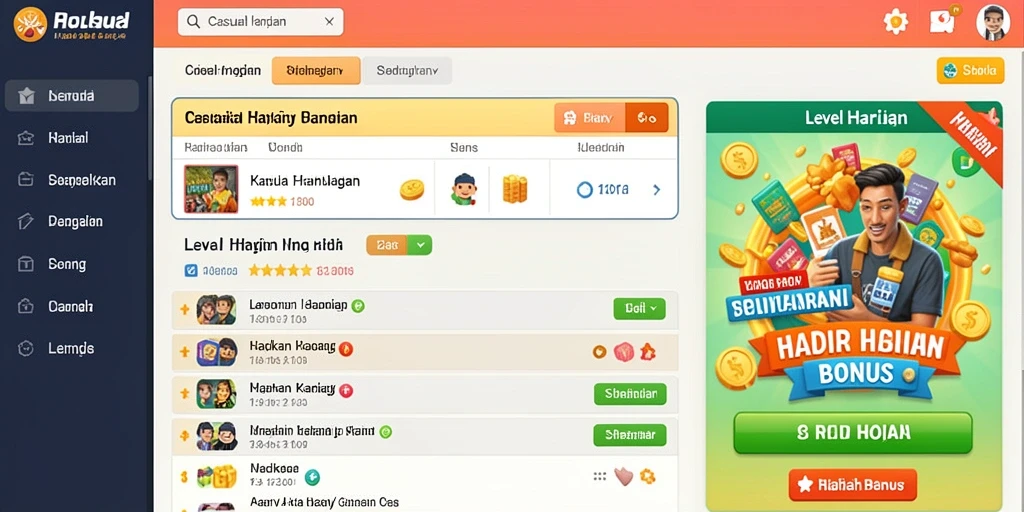 Tampilan antarmuka yang sederhana dan intuitif.
