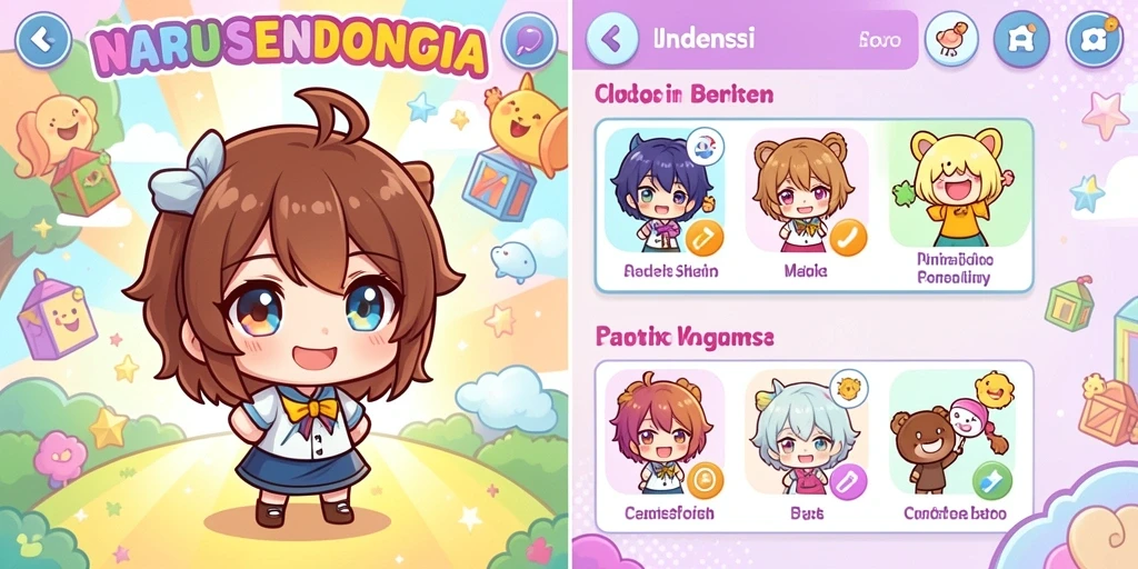 Tangkapan layar menampilkan pertandingan seru antara pemain.