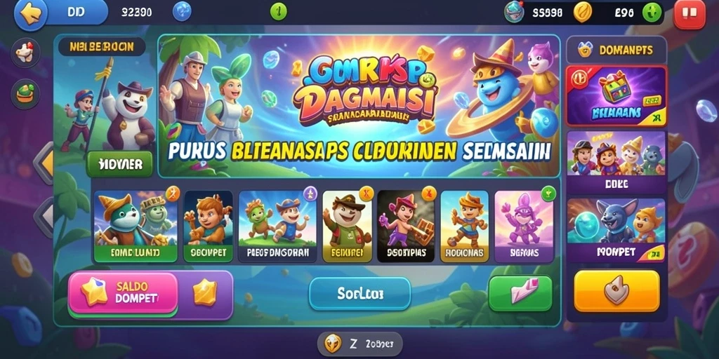 Tampilan antarmuka yang menarik dan mudah digunakan.