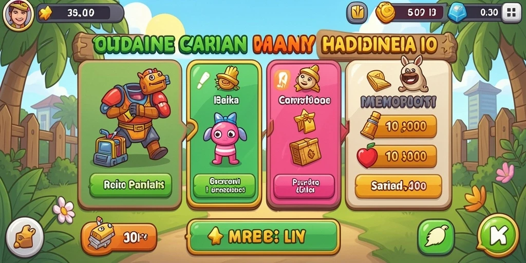 Tampilan antarmuka pengguna yang intuitif dan menarik.