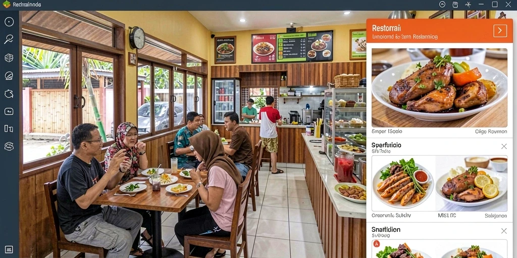 Tampilan antarmuka yang menarik dan user-friendly.