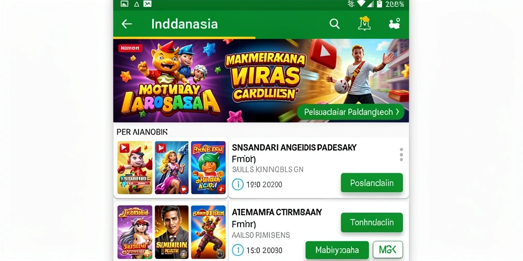 Tampilan antarmuka yang menarik dan user-friendly.