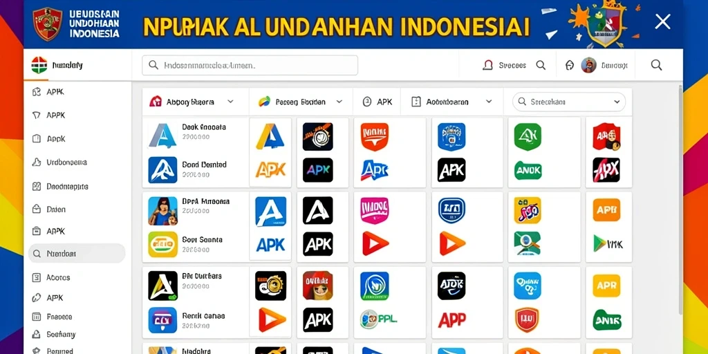 Tampilan awal NAGA2000 yang menarik dan penuh warna.