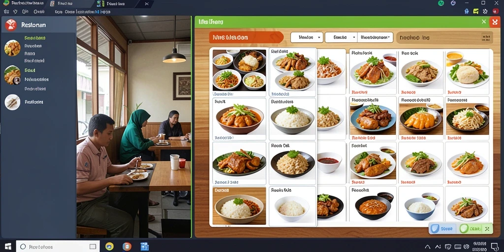 Tampilan antarmuka pengguna yang menarik dan mudah dinavigasi.