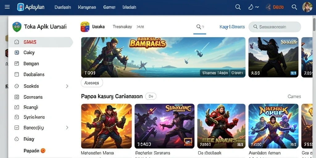 Tampilan antarmuka yang user-friendly dan menarik.