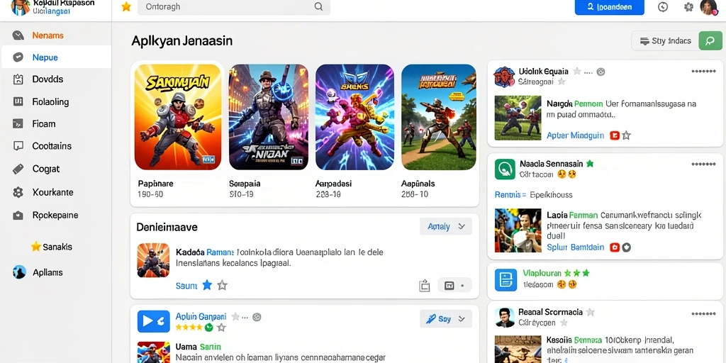 Tampilan antarmuka yang ramah pengguna.