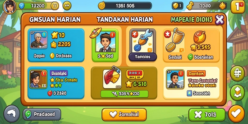 Tampilan antarmuka yang user-friendly.