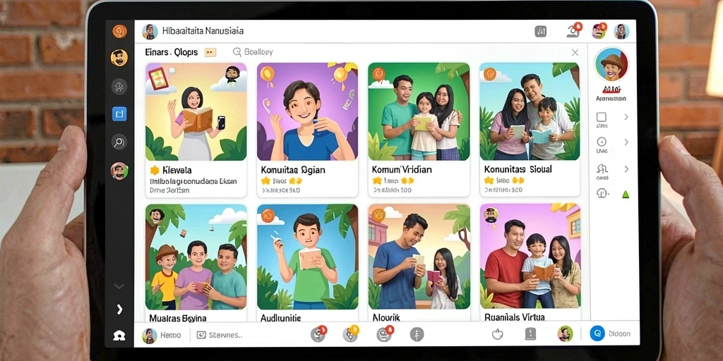 Tampilan antarmuka yang user-friendly dan menarik.